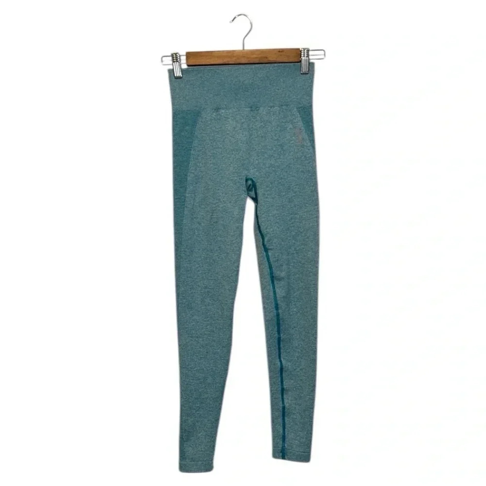 Gymshark FLEX HIGH WAISTED LEGGINGS blue Size S - Picture 4 of 10